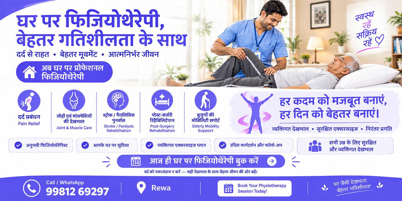 Home physiotherapy
